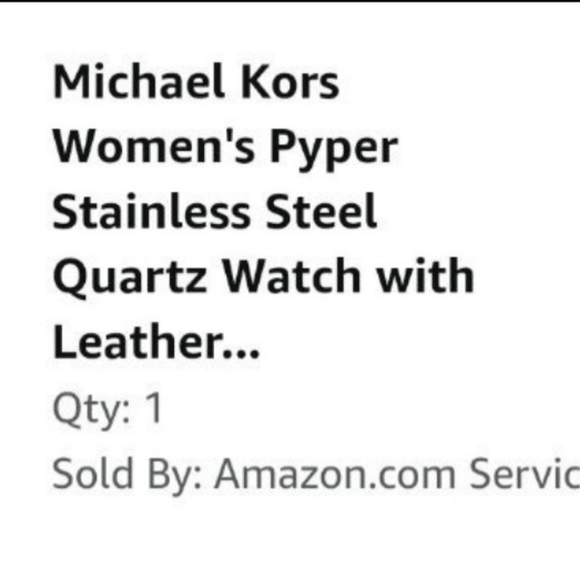Michael Kors MK Glitter Women's Watch Silver - Picture 5 of 5
